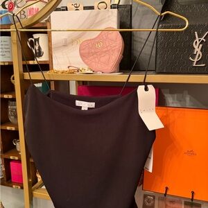 Black Leith Spaghetti Strap Top